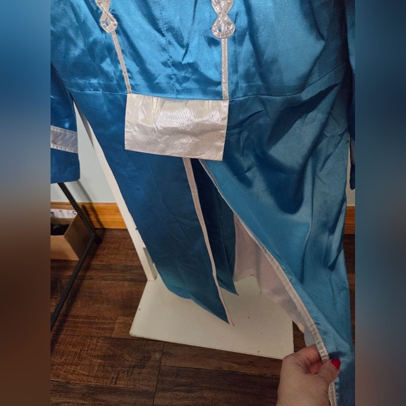 Men's Beatles Sgt. Pepper's Blue Long Coat (Paul McCartney) Beatles Costume - Picture 6 of 9